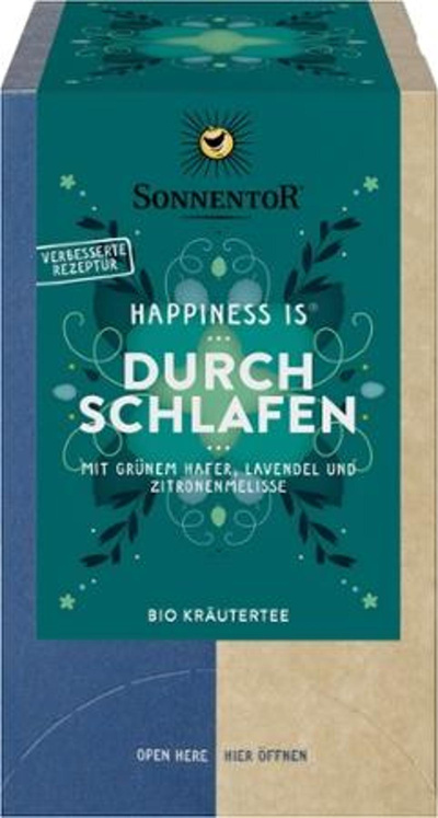 Produktfoto zu Durchschlafen Tee Happiness