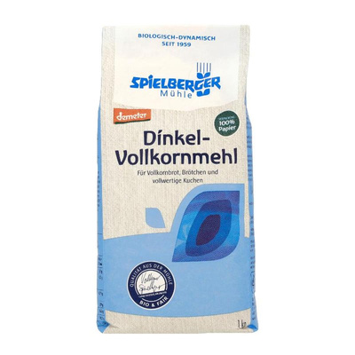 Produktfoto zu Dinkel Vollkornmehl 1kg