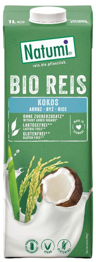 Produktfoto zu Reisdrink mit Kokos