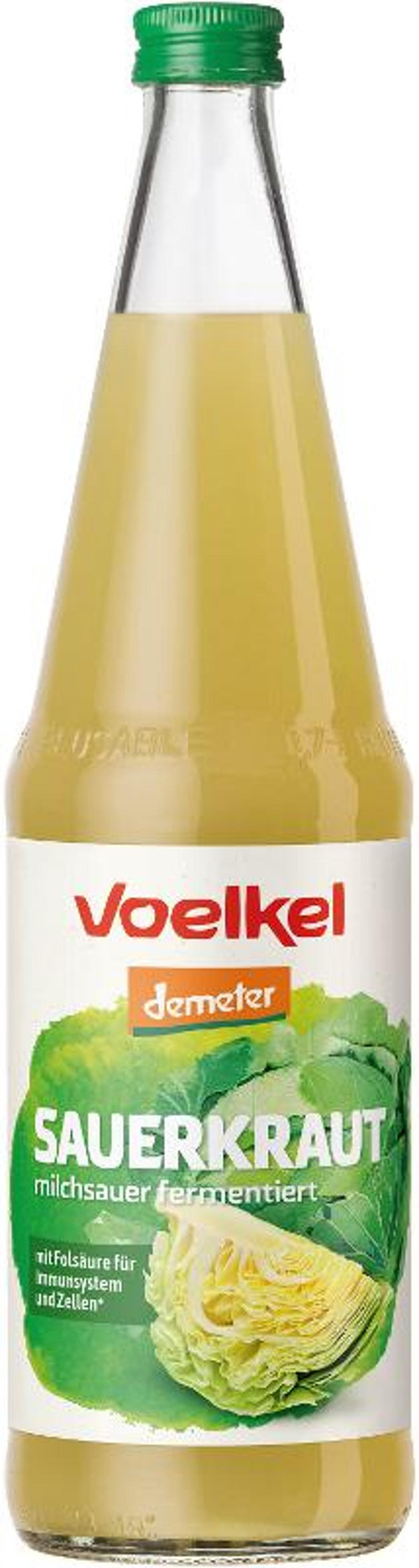 Produktfoto zu Sauerkraut-Saft 0,7l milchsauer fermentiert