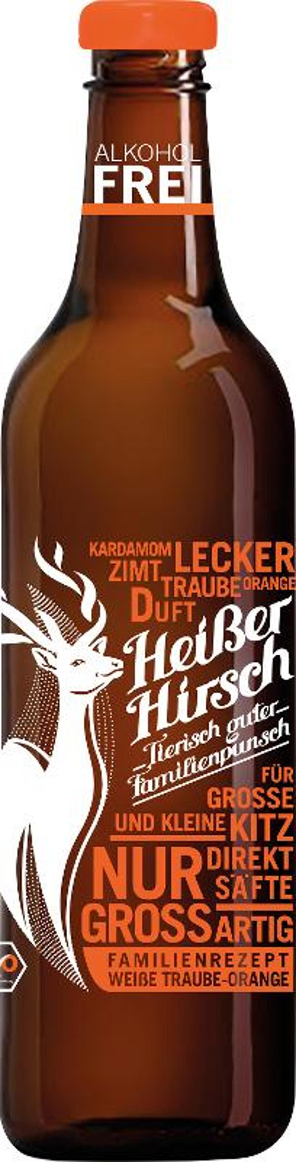 Produktfoto zu Familienpunsch Heißer Hirsch Orange (af)