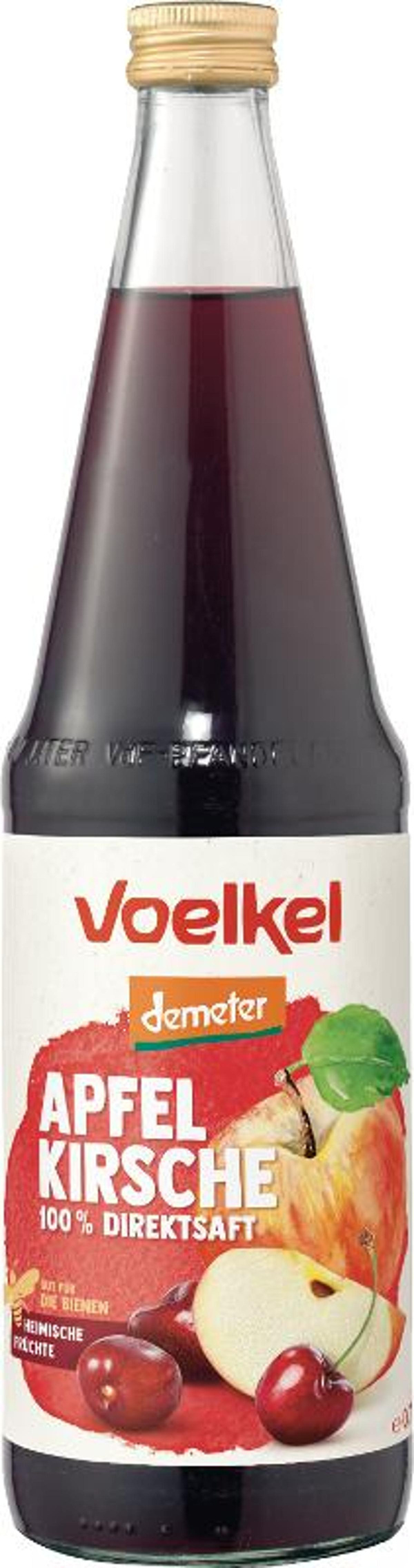 Produktfoto zu Apfel Kirsche Direktsaft