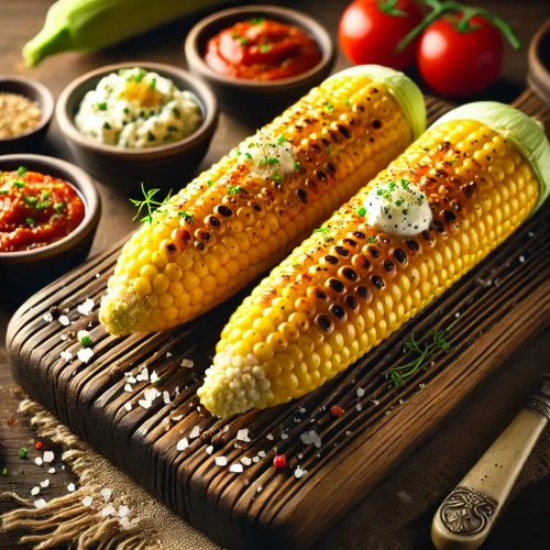 KW35: Maiskolben mit dreierlei Würzbutter