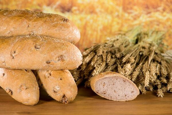 Produktfoto zu Walnuss Baguette  vegan