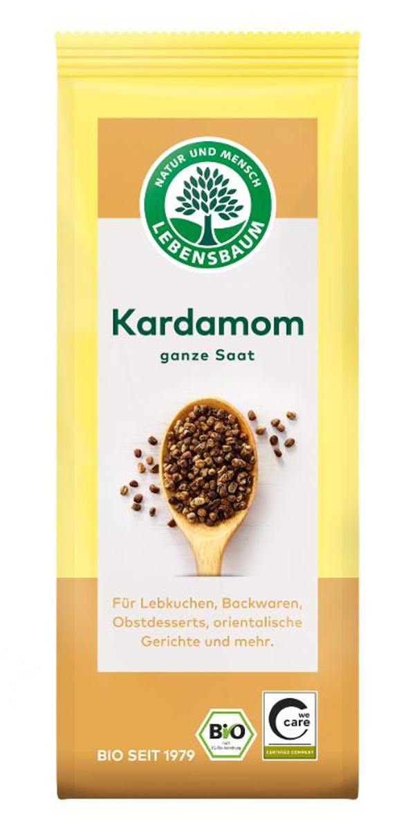 Produktfoto zu Kardamom ganz geschält Tüte