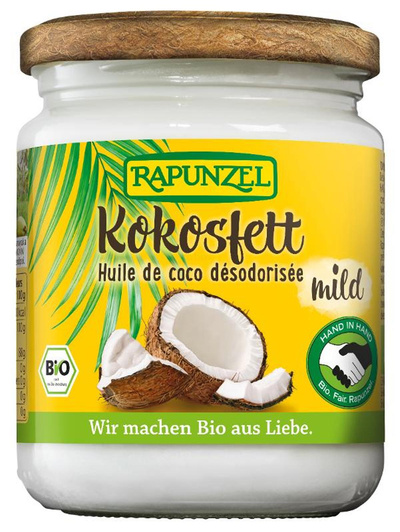 Produktfoto zu Kokosfett mild (200 g Glas)
