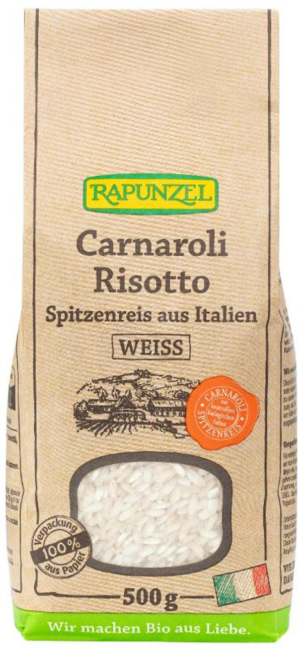 Produktfoto zu Carnaroli Risotto Spitzenreis weiss
