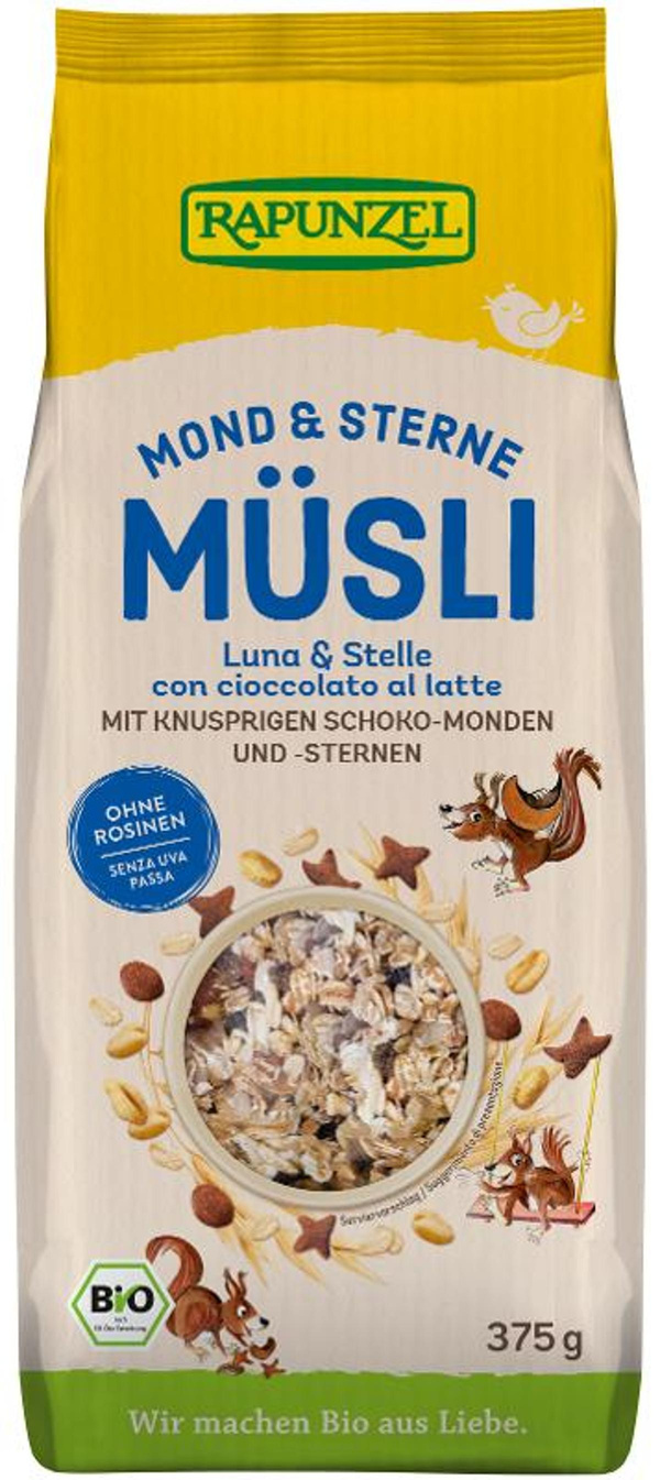 Produktfoto zu Mond & Sterne Müsli 375g - Auslistung