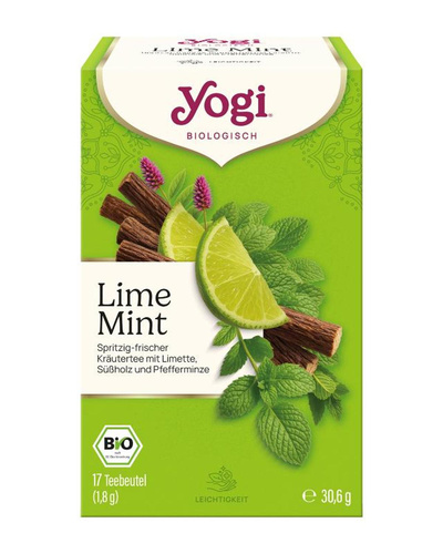 Produktfoto zu Yogi Tee Lemon Mint TB