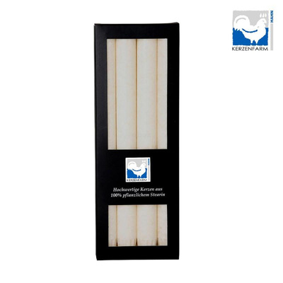 Produktfoto zu Stabkerzen weiß Stearin
