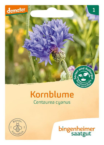 Produktfoto zu Kornblume Blau Centaurea cyanus – Saatgut