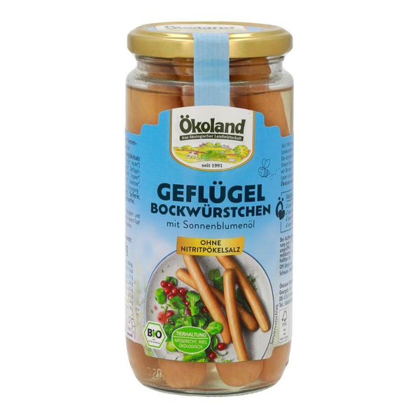 Produktfoto zu Geflügel Bockwürstchen