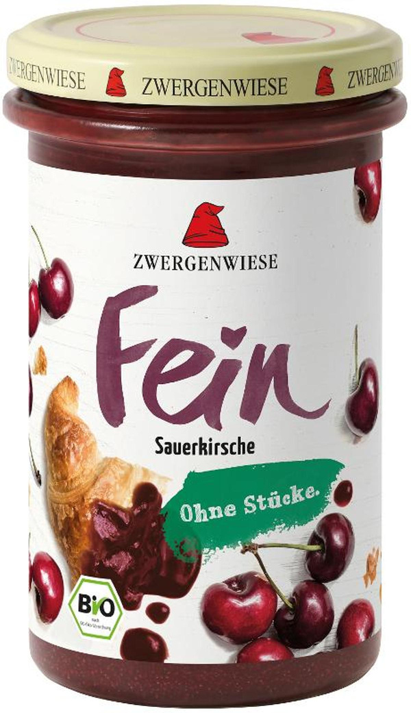 Produktfoto zu Aufstrich Sauerkirsche FEIN