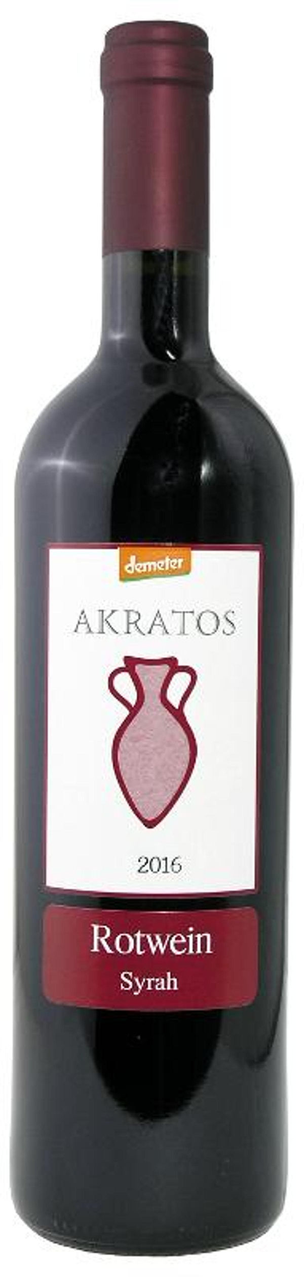 Produktfoto zu Akratos Syrah | Griechenland
