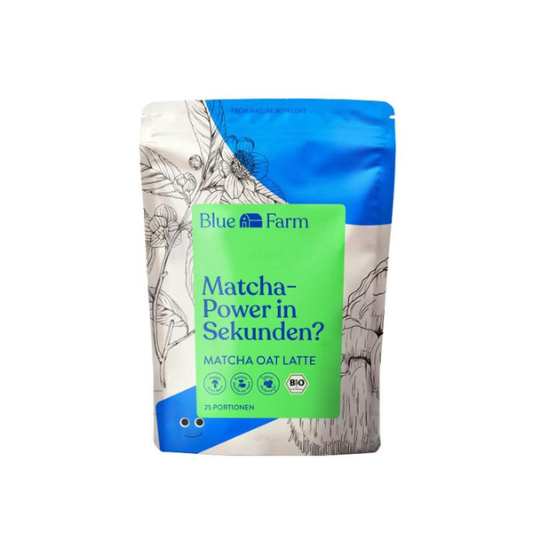 Produktfoto zu Matcha Oat Latte (vegan)