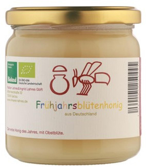 Produktfoto zu Frühjahrsblütenhonig 500g