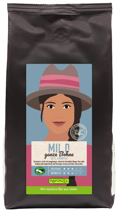 Produktfoto zu Heldenkaffee Mild, ganze Bohne