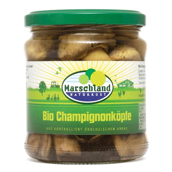 Produktfoto zu Champignon-Köpfe im Glas