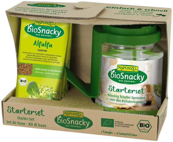 Produktfoto zu Starter Set mit Samen bioSnacky
