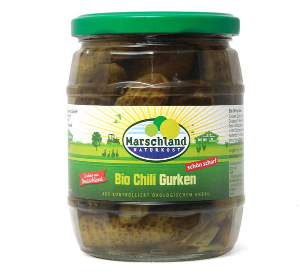 Produktfoto zu Chiligurken pikant