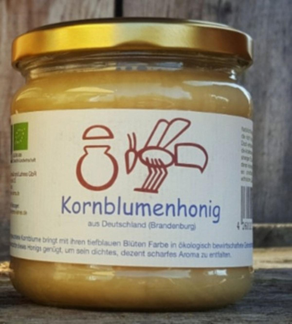 Produktfoto zu Honig Kornblume mit Linde 250 g