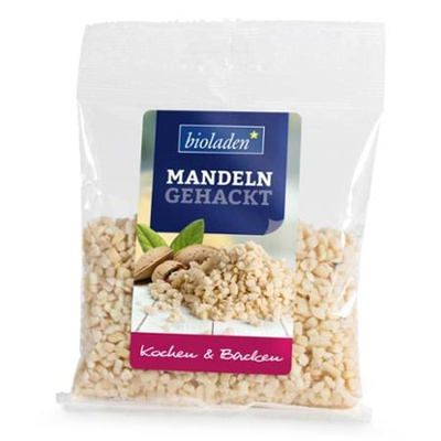 Produktfoto zu Gehackte Mandeln naturbelassen