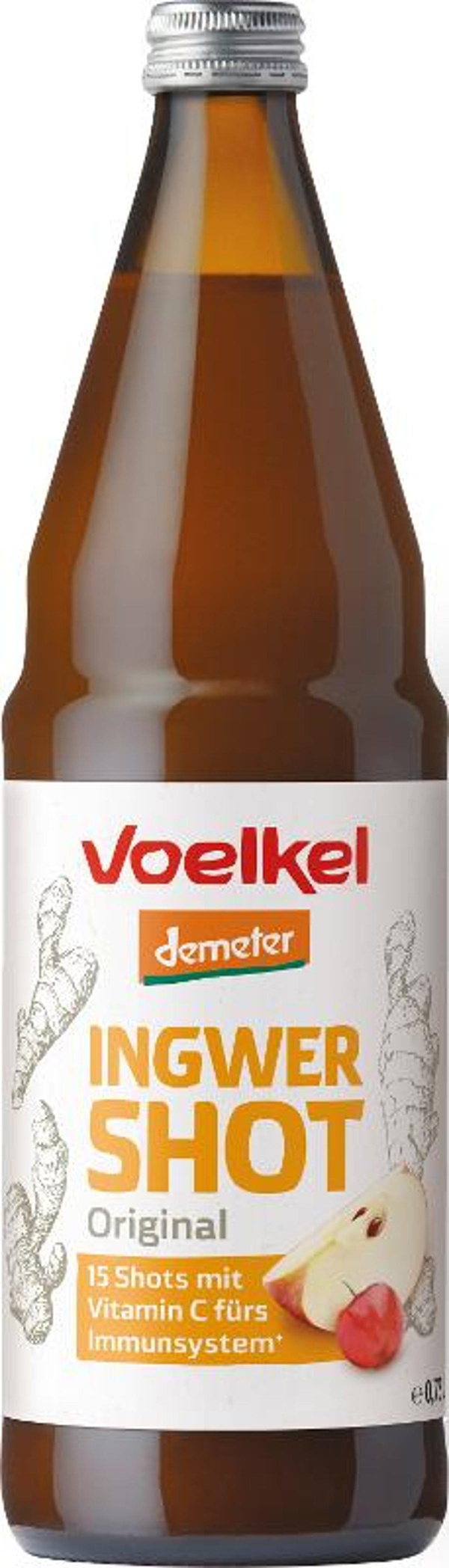 Produktfoto zu Shot Ingwer 0,75 l