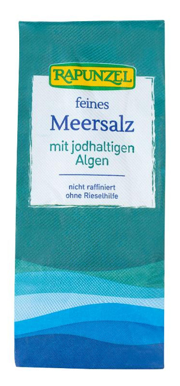 Produktfoto zu Meersalz mit jodhaltigen Algen