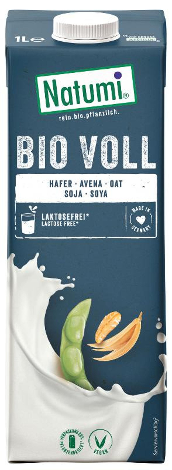 Produktfoto zu PflanzenDrink Voll _ Hafer plus Soya