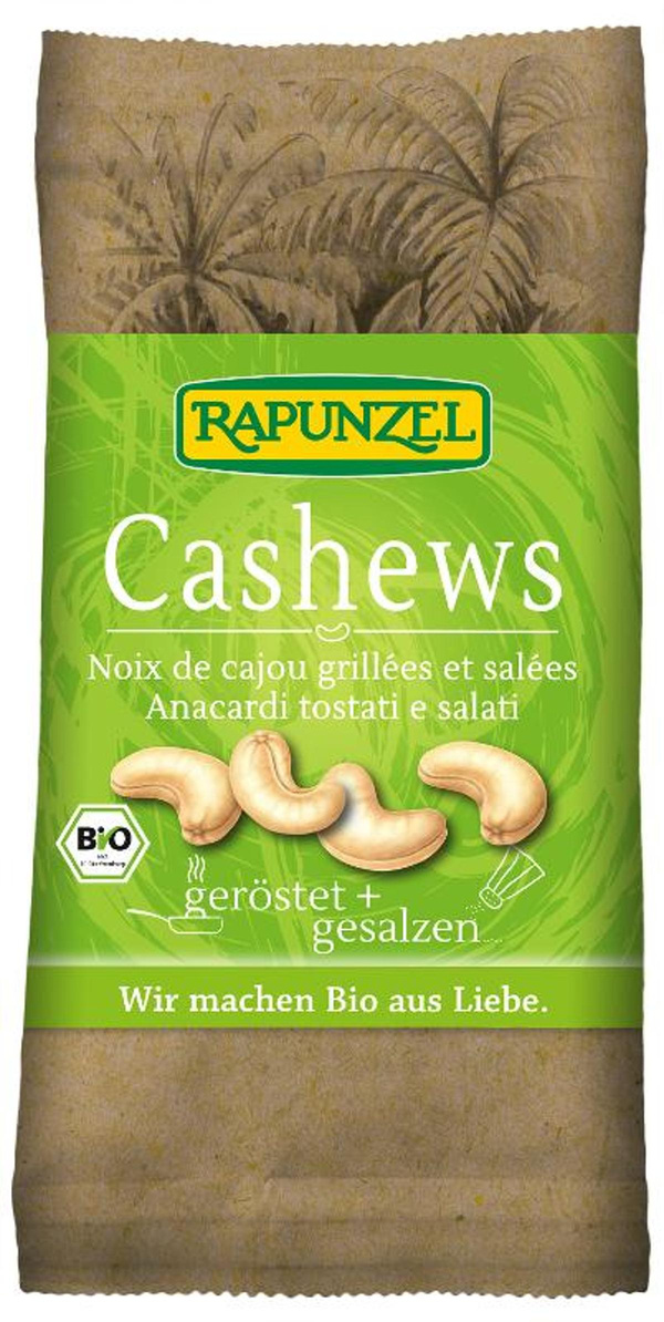 Produktfoto zu Cashewkerne geröstet & gesalzen