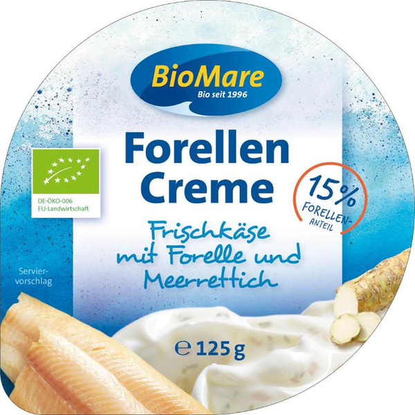 Produktfoto zu Frischcreme Forelle & Meerrettich