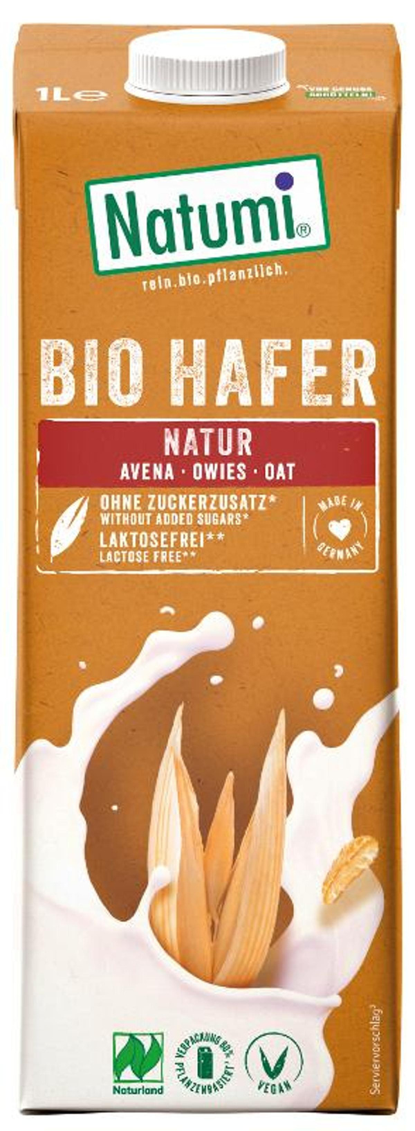 Produktfoto zu Haferdrink natur ohne zugesetzten Zucker