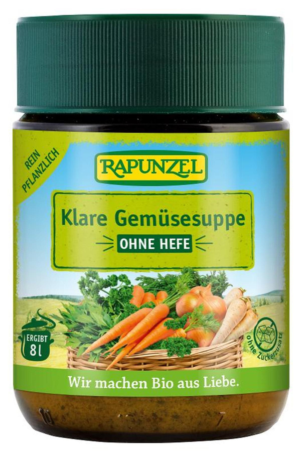 Produktfoto zu Klare Gemüsesuppe, ohne Hefe