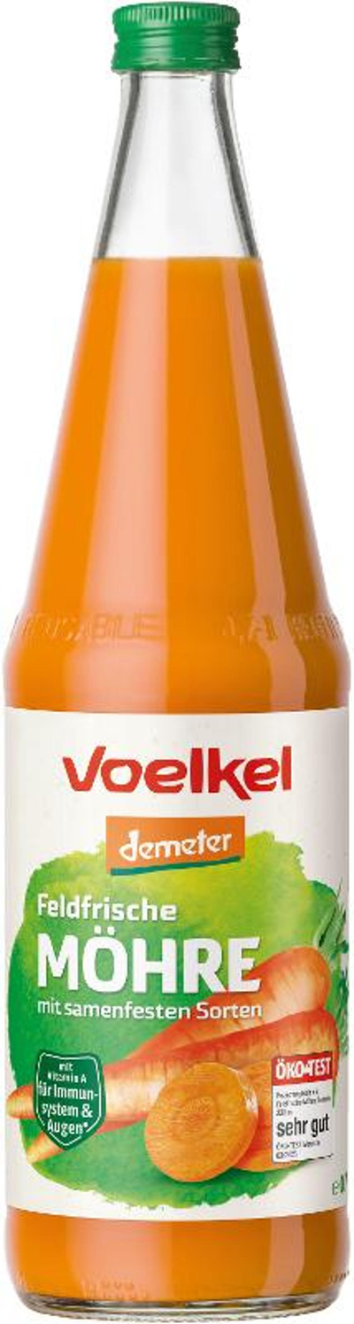 Produktfoto zu Möhrensaft feldfrisch - 100% Direktsaft