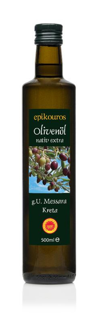 Produktfoto zu Olivenöl nativ extra g. U. Kreta 0,5 l