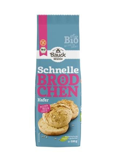 Produktfoto zu Bio Backmischung für glutenfreie Haferbrötchen