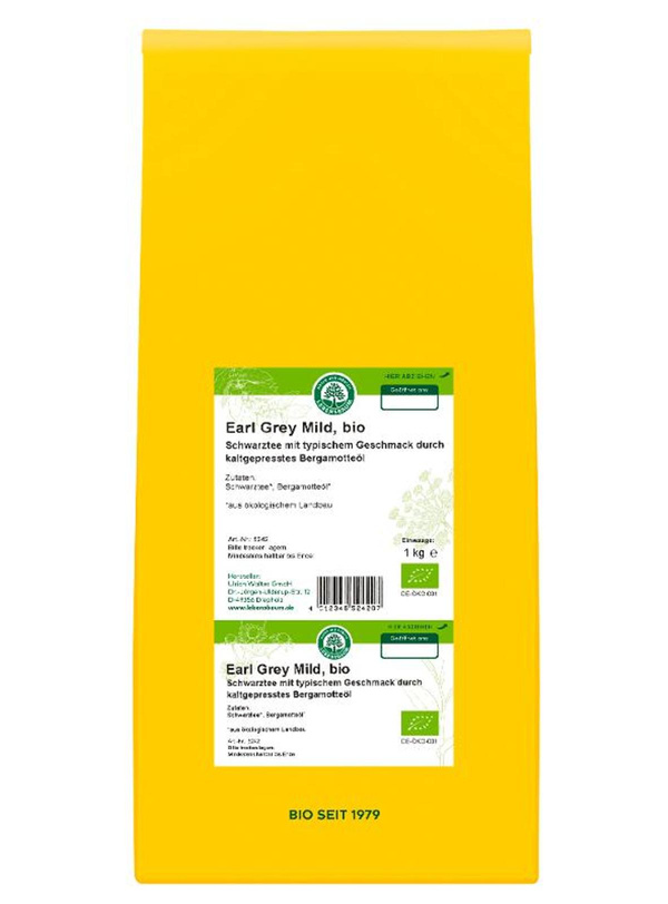 Produktfoto zu Earl Grey Mild 1kg