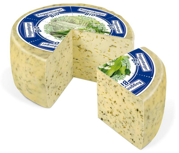 Produktfoto zu Roggenburger Bärlauchkäse | aus unserer Käsetheke