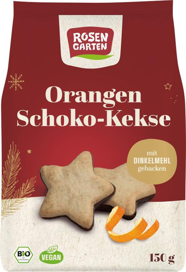 Produktfoto zu Orangen Kekse mit Zartbitter Schokolade (VEGAN!)