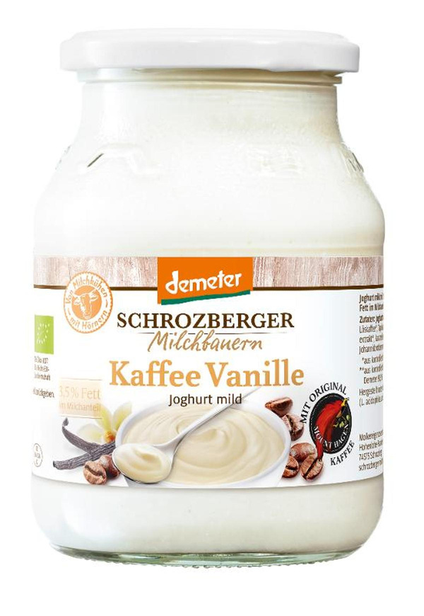 Produktfoto zu Joghurt Kaffee Vanille 3,5%