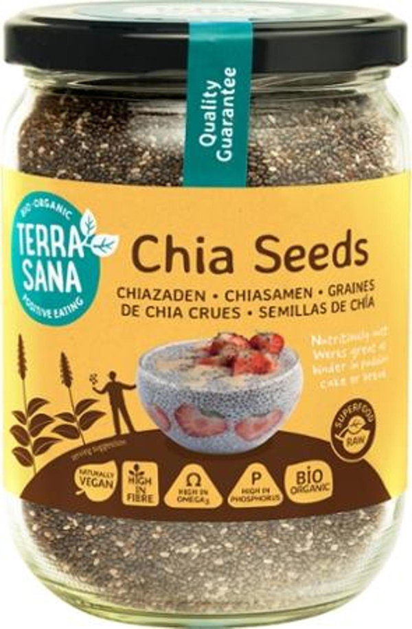 Produktfoto zu Chia Saat schwarz RAW