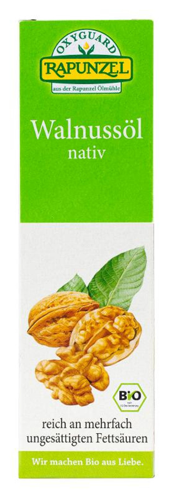 Produktfoto zu Walnussöl nativ _ ungeröstet
