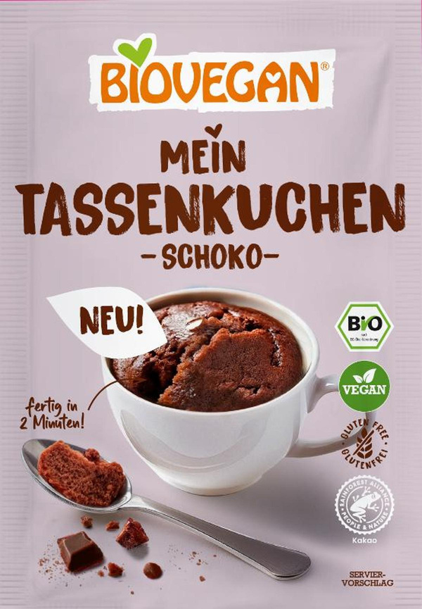 Produktfoto zu Veganer Schoko-Tassenkuchen