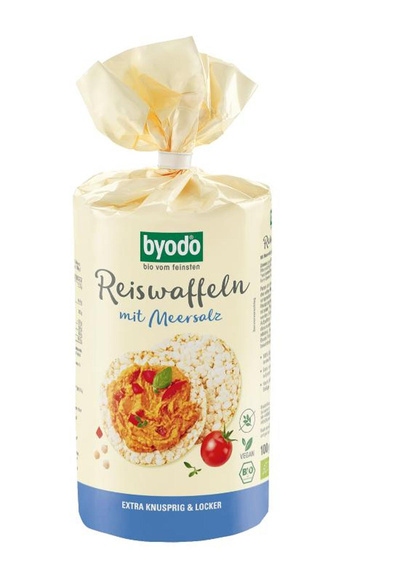 Produktfoto zu Reiswaffeln mit Meersalz glutenfrei