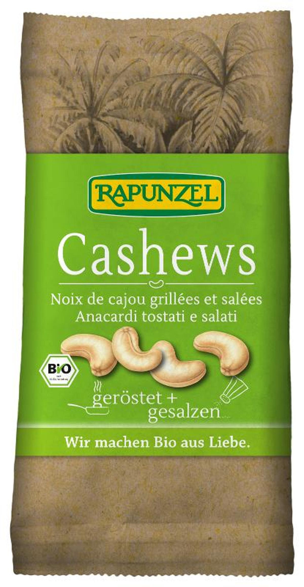 Produktfoto zu Cashewkerne geröstet & gesalzen