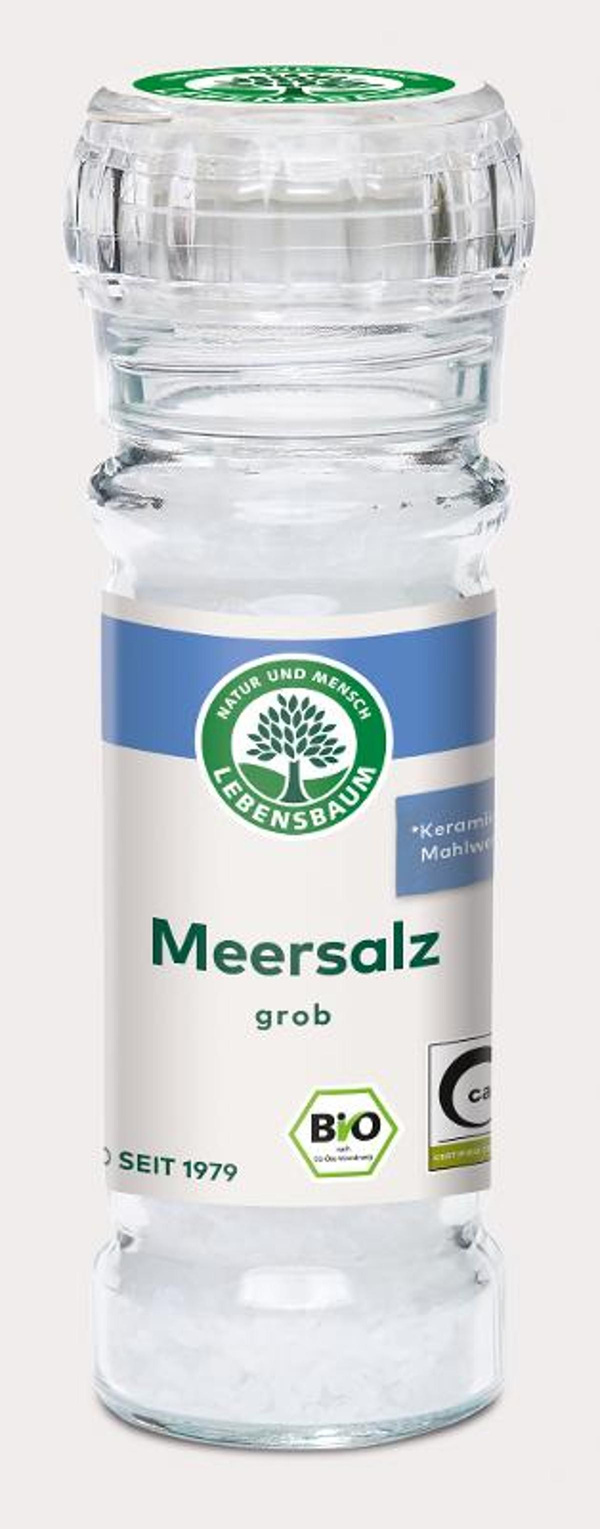 Produktfoto zu Grobes Atlantik-Meersalz im Glasstreuer