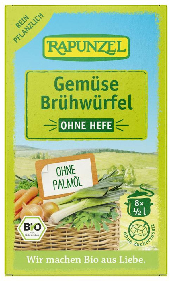 Produktfoto zu Gemüse-Brühwürfel hefefrei