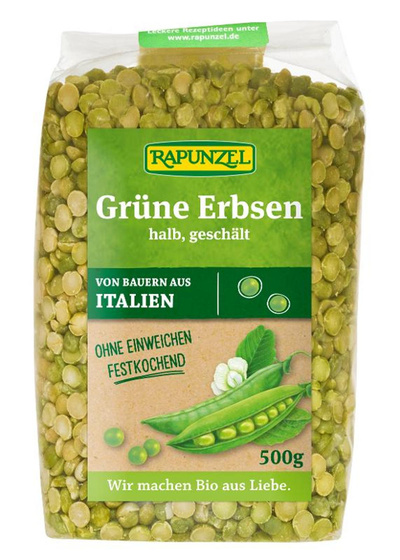 Produktfoto zu Erbsen grün