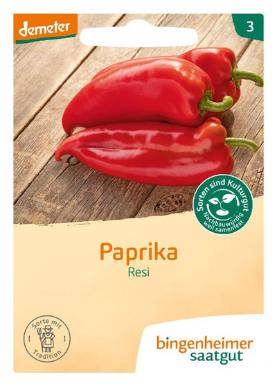 Produktfoto zu Spitzpaprika Rot Resi – Saatgut