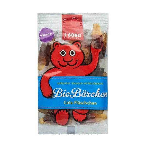 Produktfoto zu Cola Fläschchen mit Gelatine